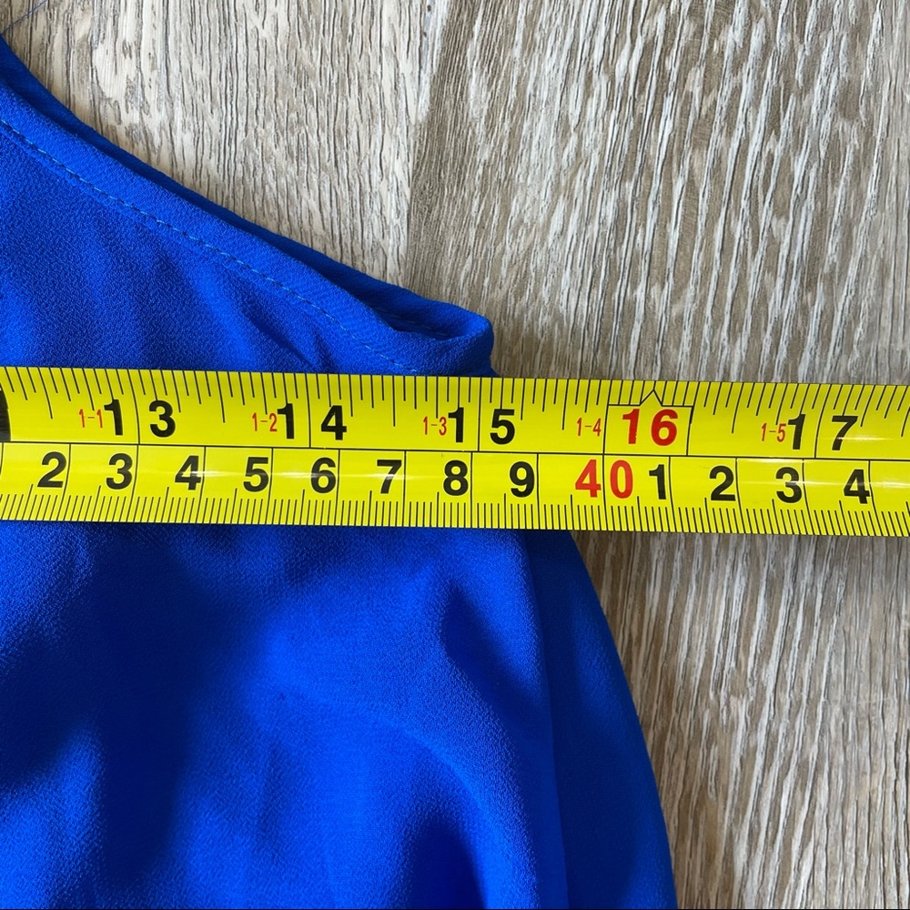 GB GIRLS Peace, Love, & Freedom Flowy Royal Blue Swing Dress - Picture 11 of 11